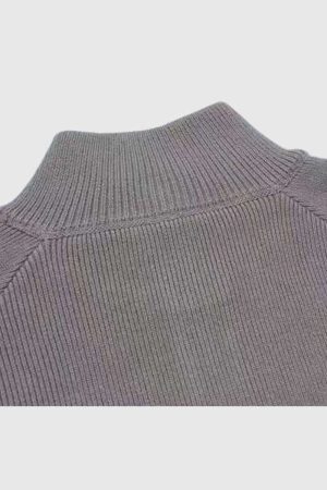 Style Core Aesthetics, New Style Trends Minimalist Stripe Zip-Up Cardigans