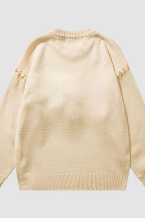 Style Core Aesthetics, New Style Trends Moon & Rabbit Doll Sweater