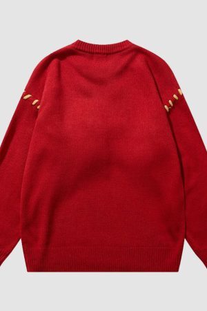 Style Core Aesthetics, New Style Trends Moon & Rabbit Doll Sweater