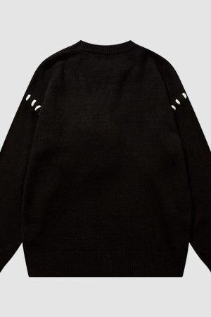 Style Core Aesthetics, New Style Trends Moon & Rabbit Doll Sweater