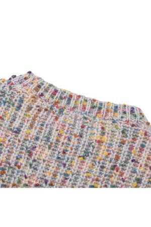 Style Core Aesthetics, New Style Trends Mosaic Chunky Knit Sweater