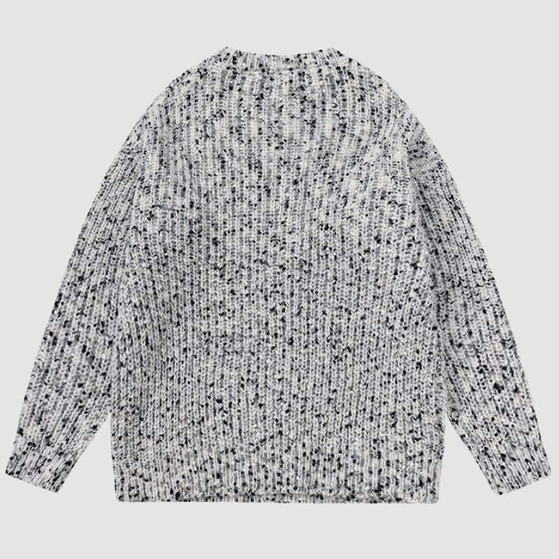 Style Core Aesthetics, New Style Trends Mosaic Chunky Knit Sweater Style Core Aesthetics, New Style Trends Mosaic Chunky Knit Sweater