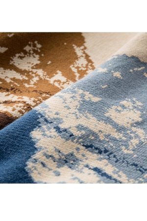 Style Core Aesthetics, New Style Trends Mountain Pattern Knitted Sweater