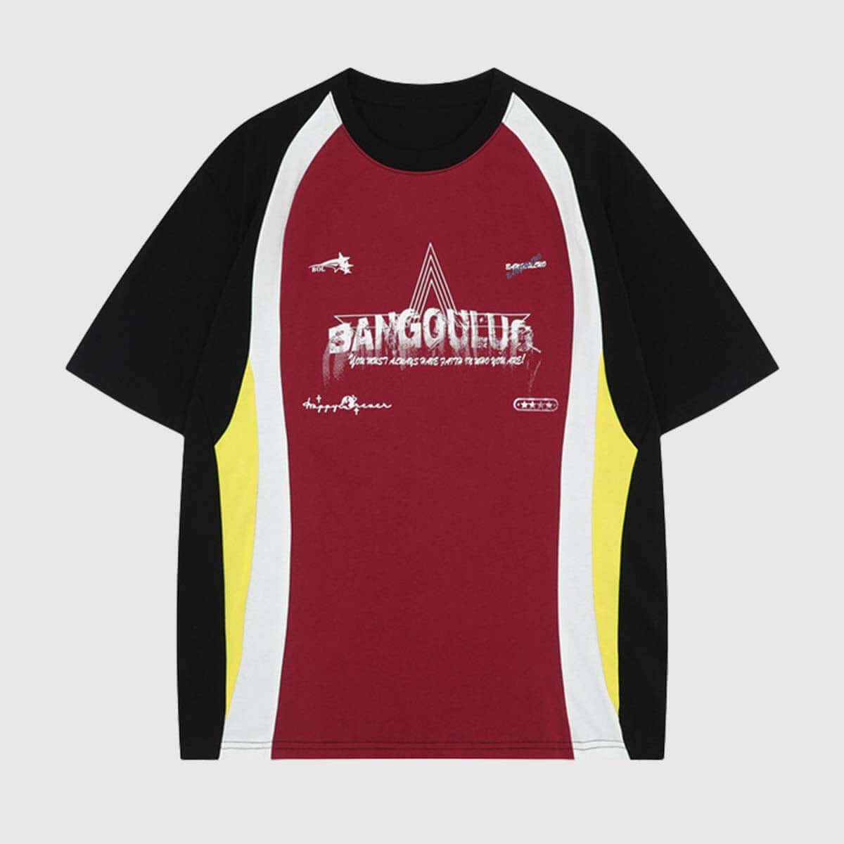 Style Core Aesthetics, New Style Trends Multi-Colored Graphic 'SANGOU' T-shirt