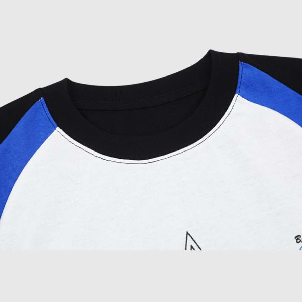 Style Core Aesthetics, New Style Trends Multi-Colored Graphic 'SANGOU' T-shirt Style Core Aesthetics, New Style Trends Multi-Colored Graphic 'SANGOU' T-shirt