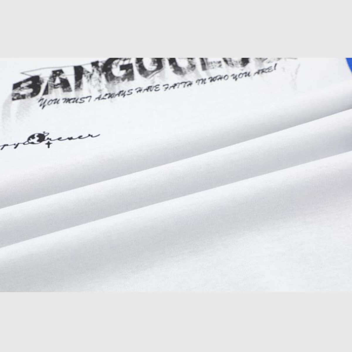 Style Core Aesthetics, New Style Trends Multi-Colored Graphic 'SANGOU' T-shirt Style Core Aesthetics, New Style Trends Multi-Colored Graphic 'SANGOU' T-shirt