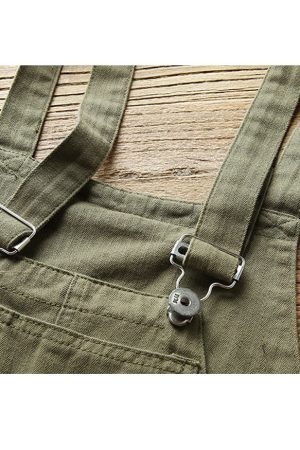 Style Core Aesthetics, New Style Trends Multi-Pocket Bib Overalls