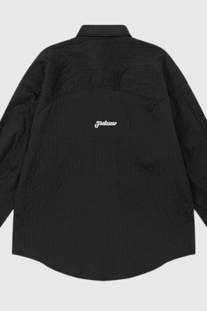 Style Core Aesthetics, New Style Trends Multi Pocket Solid Shirts