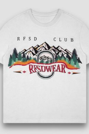 Style Core Aesthetics, New Style Trends Multicolor Mountain Tee