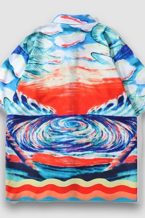 Style Core Aesthetics, New Style Trends Mushroom Cloud Shirt