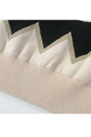 Style Core Aesthetics, New Style Trends Mushroom & Rabbit Knitted Sweater