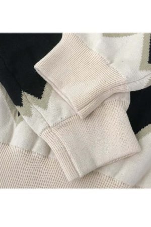 Style Core Aesthetics, New Style Trends Mushroom & Rabbit Knitted Sweater