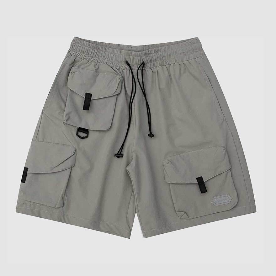 Style Core Aesthetics, New Style Trends Muti-pocket Casual Short