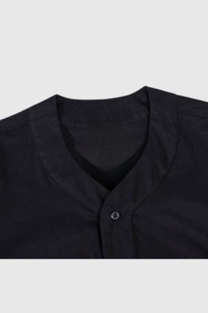 Style Core Aesthetics, New Style Trends Nature Solid Baseball Shirts