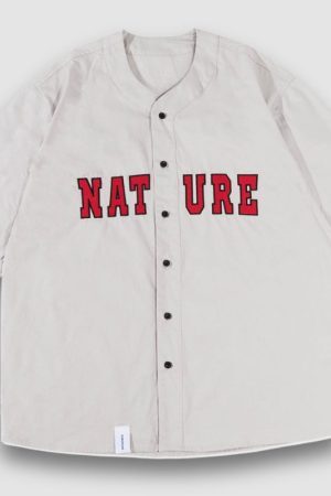 Style Core Aesthetics, New Style Trends Nature Solid Baseball Shirts