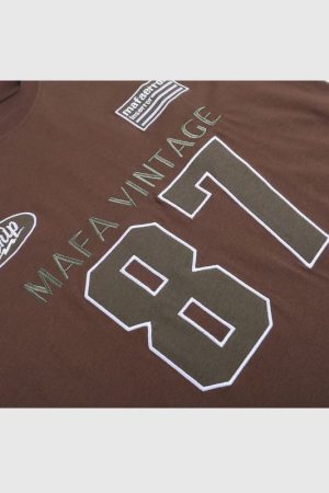 Style Core Aesthetics, New Style Trends Number Print Racing Tee