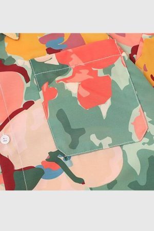 Style Core Aesthetics, New Style Trends Oil Painting Artistic Floral Shirts