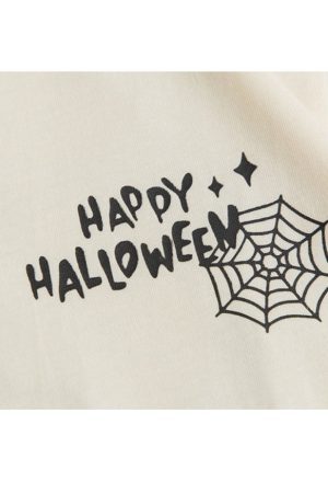 Style Core Aesthetics, New Style Trends Oluolin Halloween Vibe Cartoon Print Tee