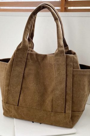 Style Core Aesthetics, New Style Trends Oluolin Letter Printed Canvas Bags