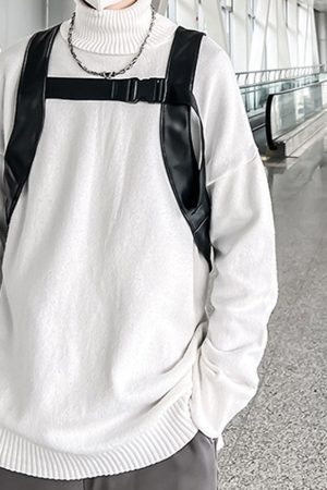 Style Core Aesthetics, New Style Trends Oluolin Stylish PU Chest Bags