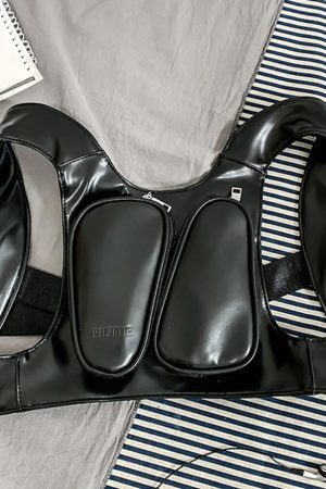 Style Core Aesthetics, New Style Trends Oluolin Stylish PU Chest Bags