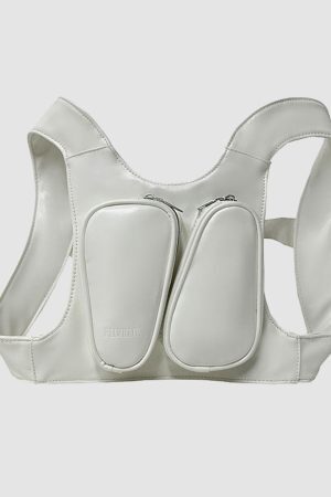 Style Core Aesthetics, New Style Trends Oluolin Stylish PU Chest Bags