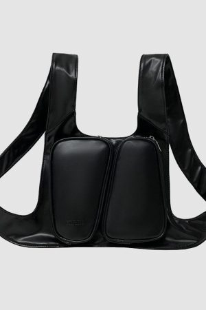 Style Core Aesthetics, New Style Trends Oluolin Stylish PU Chest Bags
