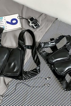 Style Core Aesthetics, New Style Trends Oluolin Stylish PU Chest Bags