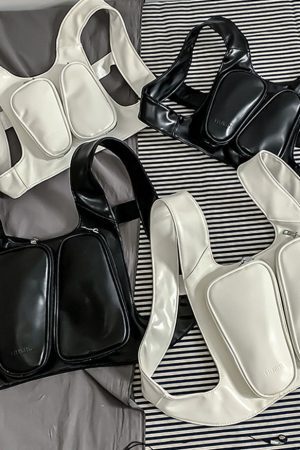 Style Core Aesthetics, New Style Trends Oluolin Stylish PU Chest Bags