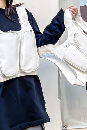 Style Core Aesthetics, New Style Trends Oluolin Stylish PU Chest Bags