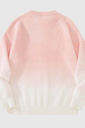 Style Core Aesthetics, New Style Trends Ombre Gradient Sweater
