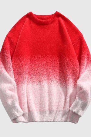 Style Core Aesthetics, New Style Trends Ombre Gradient Sweater