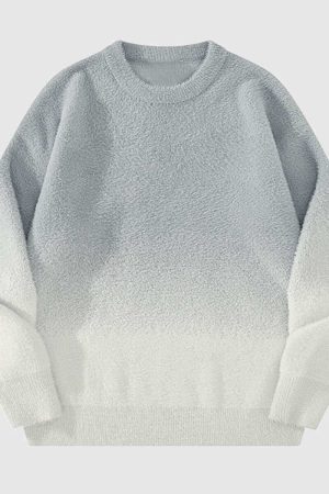 Style Core Aesthetics, New Style Trends Ombre Gradient Sweater