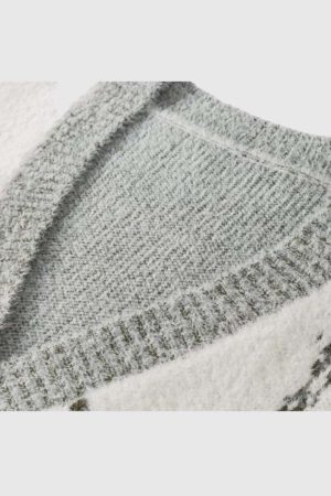 Style Core Aesthetics, New Style Trends Oriental Bamboo Print Cardigan