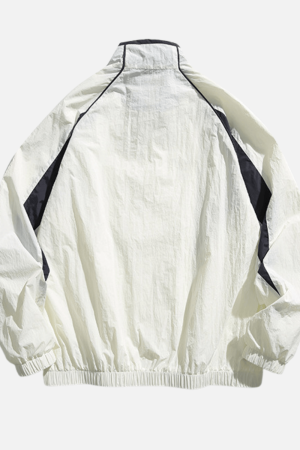 Style Core Aesthetics, New Style Trends Outdoor Color-Block Zip Jacket