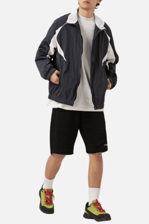 Style Core Aesthetics, New Style Trends Outdoor Color-Block Zip Jacket