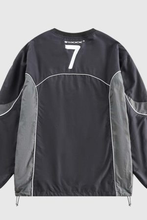 Style Core Aesthetics, New Style Trends Outdoor Color Contrast Racing Tee