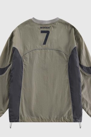 Style Core Aesthetics, New Style Trends Outdoor Color Contrast Racing Tee