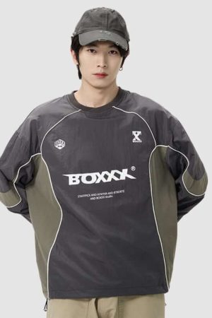 Style Core Aesthetics, New Style Trends Outdoor Contrast Racing Tee