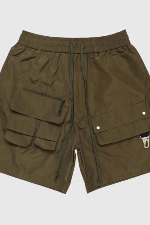 Style Core Aesthetics, New Style Trends Outdoor Solid Cargo Shorts