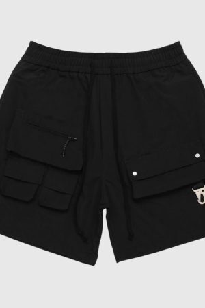 Style Core Aesthetics, New Style Trends Outdoor Solid Cargo Shorts