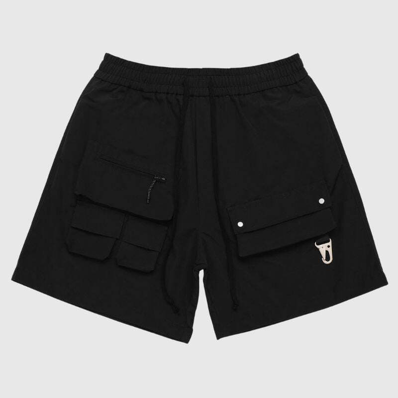 Style Core Aesthetics, New Style Trends Outdoor Solid Cargo Shorts