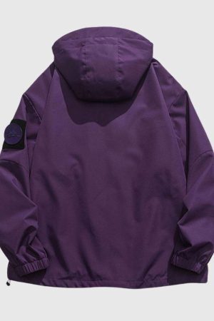 Style Core Aesthetics, New Style Trends Outdoor Windproof Hooded Jacket