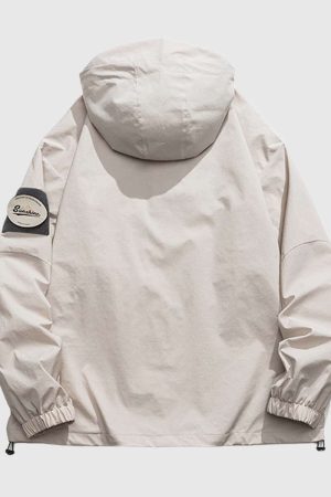 Style Core Aesthetics, New Style Trends Outdoor Windproof Hooded Jacket