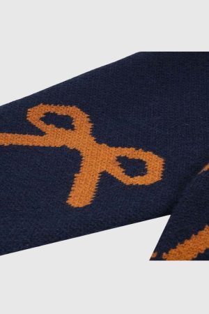 Style Core Aesthetics, New Style Trends Oversized Letter Print Sweater