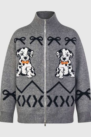 Style Core Aesthetics, New Style Trends Oversized Letter Print Sweater