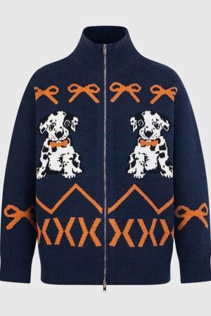 Style Core Aesthetics, New Style Trends Oversized Letter Print Sweater