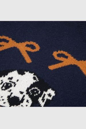 Style Core Aesthetics, New Style Trends Oversized Letter Print Sweater