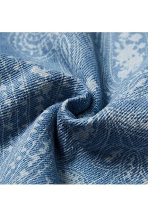 Style Core Aesthetics, New Style Trends Paisley Pattern Drawstring Shorts