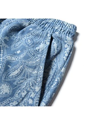 Style Core Aesthetics, New Style Trends Paisley Pattern Drawstring Shorts